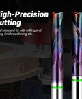 1/4 Inch Shank Upcut Spiral CNC Router Bit With 2 Flutes, 1 Inch Cutting Depth, 2-1/2 Inch Overall Length, A Real Workhorse For Woodworking