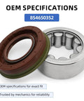 Rear Axle Bearing and Wheel Seal Driver and Passenger Kit for Ford Trucks With 9.75 Inch Ring Gear Fits F 250 F 150