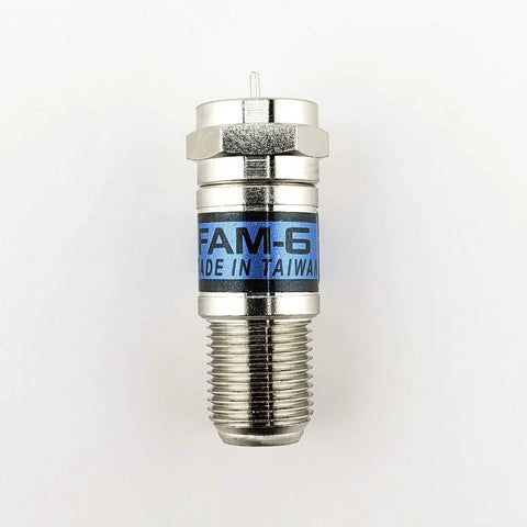 Six Decibel Coax Attenuator Pad Inline For Cable TV And RF Signals Kills The Buzz And Tames Excess Signal Strength 1 Pad Each