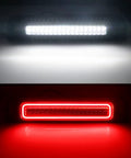 LED Strobe Third Brake Light for Ram Trucks 1500 2500 3500 4500 5500 2010 Through 2018 F1 Style Red Flash Smoked