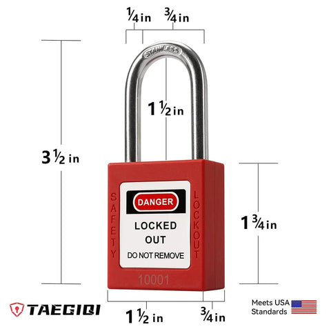 Rock Solid Lockout Tagout Padlock Kit Five Pack Keyed Alike Osha Approved Heavy Duty Industrial Safety Locks Built To Crush Daily Shop Floor Demands Today