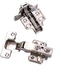 10 Pack Soft Close Concealed Cabinet Hinges For European Full Overlay Frameless Cabinets Heavy Duty Adjustable Kitchen Hardware