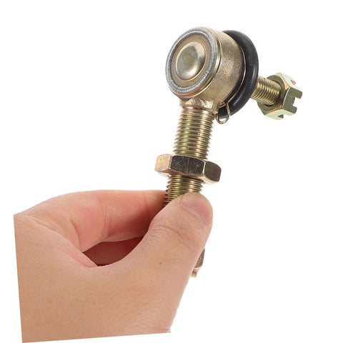 Off Road Ball Joint Kit For ATVs And Go Karts, adjustable suspension part held in hand showing tapered design and metal finish
