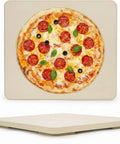 Grab This Heavy Duty 14 By 16 Inch Rectangular Cordierite Pizza Stone For Oven Bbq And Grill With Exclusive Patented Heat Spiral