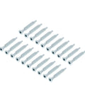 Confirmat Screws Set 20 50 100 Pcs Zinc Plated Hex Socket Countersunk Self Tapping For Furniture And Woodworking 7x59mm
