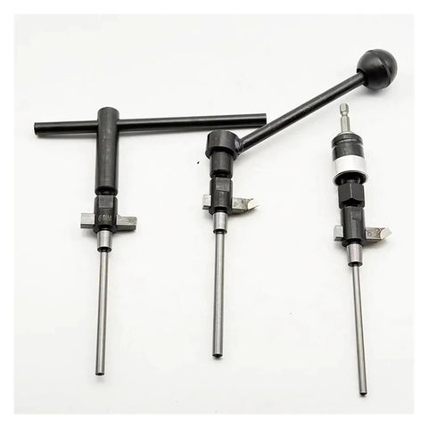 Heavy Duty 24 To 40mm Valve Seat Reamer, Universal Valve Grinding Tool Set For Cars And Trucks, Durable Repair Kit With Manual Electric Handles, Fix Engine Malfunctions Fast With This Solid Workhorse Gear. 6mm tool set on white