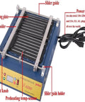 Infrared Preheating Oven With Beefy Preheat Plate For PCBs And BGA SMD Rework showing components and controls