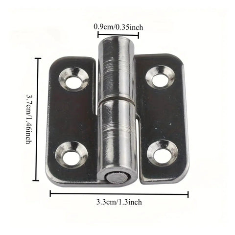 Left Lift Sliding Door Hinge 304 Stainless Steel Removable Design dimensions shown