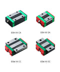 Beefed Up Linear Guide Rail Slider Block Carriage For EGR Square Rail System 20mm, High Precision, Low Friction, Hardened Steel