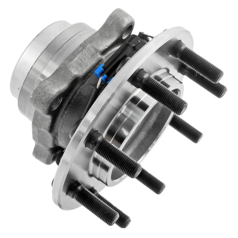 2WD Front Wheel Bearing Hubs For 2003 Through 2017 Chevy Express 3500 4500 Vans Wheel Hub Bearing Assembly Replacement With 180mm ABS Sensor OEM Grade Durable Plug And Play Fits 2WD Models