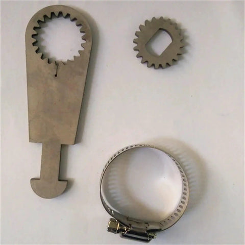 Universal Torque Arm Conversion Kit For Electric Bikes And Hub Motors 250W To 2000W components displayed on a surface