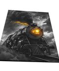 Kickin Steam Locomotive Canvas Wall Art 16x20 Inch Modern Living Room Decor Poster Print For Bedroom Home Office Gift Idea