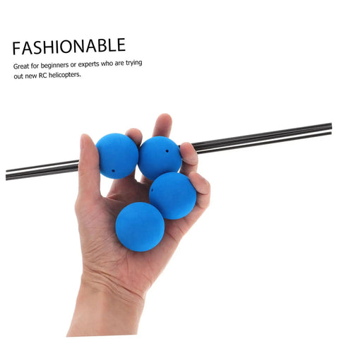 Hand holding Three Set RC Helicopter Training Kit With Sponge Foam for Airplanes and Helis, Easy Setup, Universal Gear