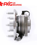 Side view of Rear Wheel Bearing Hub Assembly Fits 2007 2009 Chevy Equinox 2007 2009 Pontiac Torrent 2008 2009 Saturn Vue 2007 2009 Suzuki XL 7 2012 2014 Chevy Captiva Sport ABS 5 Lug Rear Position Left Or Right OE Replacement