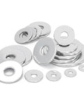Stainless Steel Fender Flat Washers for Screws and Bolts, Heavy Duty Built Tough 5mm Inner, 15mm Outer, 1.2mm Thick, 304 Grade Metal Round Washers