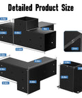 Built Tough 4x4 Pergola Brackets Kit With 3 Way And 4 Way Corner Brackets Rustproof Gazebo Hardware dimensions