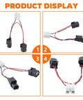 VCM Muzzler Harness Disable Kit for Honda Odyssey Ridgeline Accord Pilot and Acura 3.5L V6 connectors display