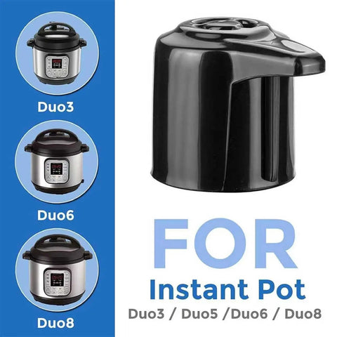 Easy Install Steam Release Valve for 3 5 6 8 Qt Pressure Cookers Replacement Handle shown with Duo models