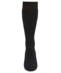 Merino Wool Ski And Snowboard Socks Black Size S To XL for all day cozy warmth and comfort in your boots, machine washable, thin yet cushioned.