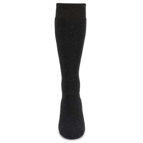 Merino Wool Ski And Snowboard Socks Black Size S To XL for all day cozy warmth and comfort in your boots, machine washable, thin yet cushioned.