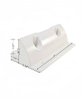 Flat Roof Solar Panel Mounting Bracket Kit 7 Piece ScrewFix Roof Mounts For RVs Vans Caravans Sheds And Boats side view