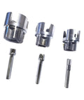 Electric Drill PVC Pipe Threader attachments made of high carbon steel, ideal for repairs and installations.