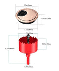 Premium Red Bronze Desk Grommet Covers 3 Inch For Neat Cable Management Durable Zinc Alloy Hole Protection Smooth Finish Office Upgrade, 80mm