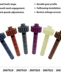 Speedometer Driven Gear Kit For GM Transmissions With 17 To 22 Tooth Gears And Bullet Kit Fits Muncie Saginaw colorful gears