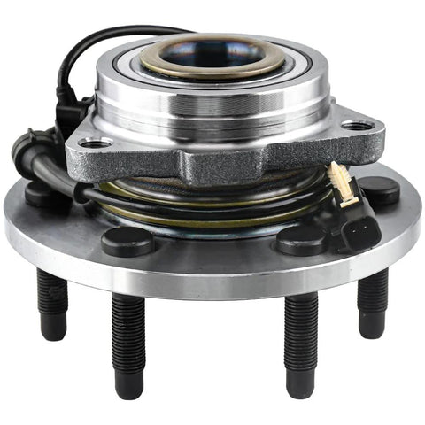 Front Wheel Bearing And Hub Assembly For 4WD 6 Lug With ABS Fits Chevy Silverado 1500 Suburban Tahoe GMC Sierra 1500 Yukon XL Cadillac Escalade 2015-2020 4x4 Premium Quality Durable Low Noise Precision Fit Beefed Up For Long Lasting Performance