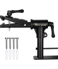 Heavy Duty Bike Repair Stand With Adjustable Clamp, Wall Or Bench Mount, Holds Up To 88 Lbs, Ideal Tool Rack for Home Garage