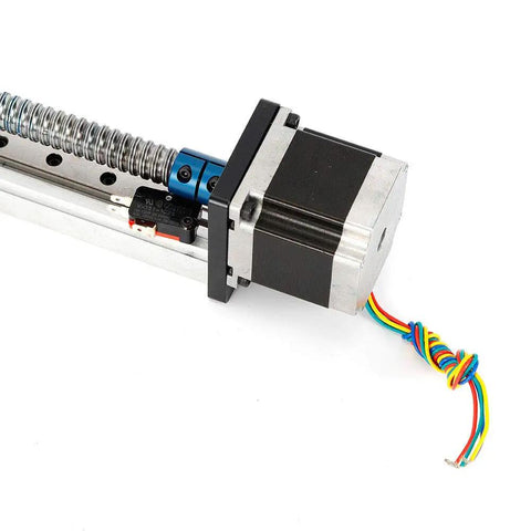 Top Tier Electric Cnc Linear Motion Table Slide Stage Actuator Featuring Hella Precise Movement Plug And Play Setup For Nema23 Motor 24V Shop Rigs Under Six Hundred Mm Travel Distance