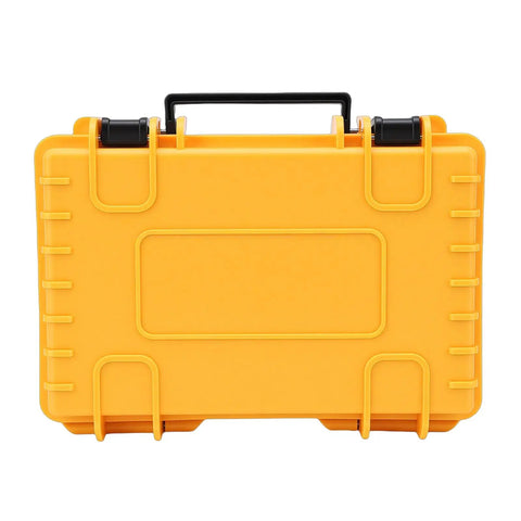 Yellow carrying case for Adjustable Inside Pipe Cutter for PVC ABS and Plastic Pipes 6 to 105mm with Quarter Inch Connection Rod