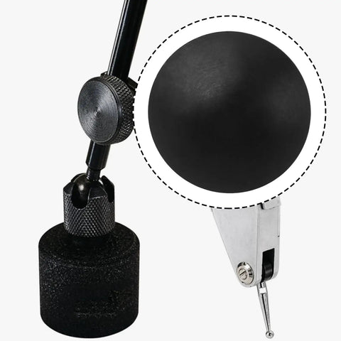 Indicator Contact Point With One Eighth Inch Shaft And One Half Inch Round Tip For Dial And Digital Indicators, close-up view