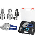 Heavy Duty Hexagonal Water Pipe Inner Hole Opener And Threader Tool For Electric Drill Repairs set with steel pipe fittings.