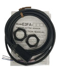 E3FA Series Photoelectric Sensor 2m Sensing Range Built Tough With Heavy Duty Housing Anti Impact Wear Resistant MM Level Precision For Conveyor And Automation Wide Industrial Compatibility Flexible Wiring coiled cable and manual