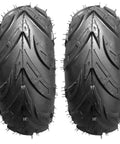 2 Pack 145/70-6 Tubeless ATV Go-Kart Mini Bike Tire With Rim 6-Inch Wheels Built Tough Nylon Construction For Dirt