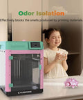 AD5M 3D Printer Enclosure Dustproof Protective Cover with child smelling odor-free environment