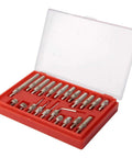 Pro Grade Dial Indicator Extension Set With Steel Probes 22 Tips M2.5 Thread 0.01mm Resolution Stainless Steel Test Indicator Points Kit