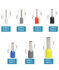1900 Piece Wire Ferrule Terminal Kit With 7 Sizes And 7 Colors AWG 22 To 10 Insulated Copper Ferrule Terminals for Electric Systems