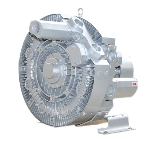 Heavy Duty Self Priming Diaphragm Vacuum Pump 4KW 3 Phase 480V Garage Ready Workhorse For CNC Systems close-up view