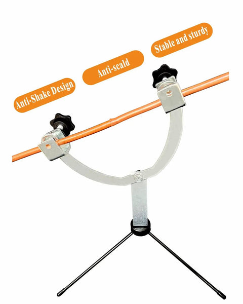 No-Fuss One Person Copper Pipe Welding Bracket Kit For HVAC Repair With Anti-Shake Design, Adjustable Angles, Portable Tool