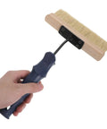 Deck Stain Brush For Wood And Trim Textured Flat Brush For Varnish And Oil Paint Pro Grade Heavy Load With No Drips Ideal For Decking
