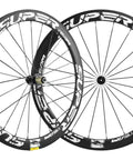 Ultralight 50mm Carbon Wheelset 700C Clincher UD Matte U Shape Crack White Finish for a Fast Smooth Ride