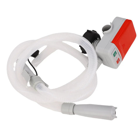 WALFRONT Auto Stop Fuel Pump for Gasoline And Kerosene 3.2 GPM With 51 Inch Hose And Adapters Portable Battery Powered Transfer Pump For Tanks Drums No More Spills Fast Safe Reliable