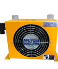 High Flow Hydraulic Air Cooler For Oil Cooling Heavy Duty Air Cooled Radiator Heat Exchanger 12V DC Low 2 MPa Working Pressure 1.1KW