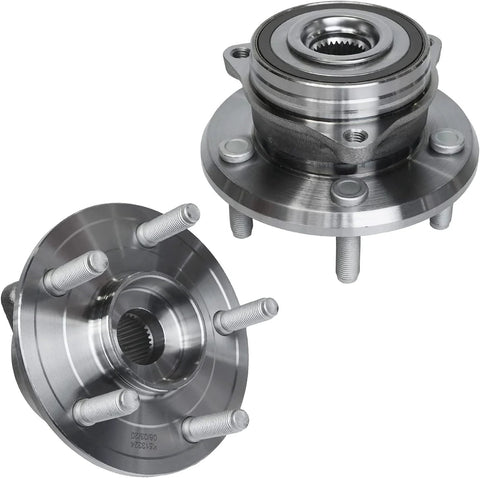 AWD Front CV Axles and Wheel Bearing Hubs Kit For Jeep Grand Cherokee 2011-2021 And Dodge Durango 2011-2022 With 2 Speed Transfer Case