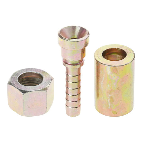 Stainless Steel 3000 PSI High Pressure Washer Hose Connector Quick Fix Insert Fitting For Auto Care, Rust Resistant, No Tools Needed