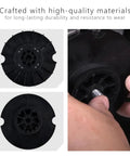 1/3 HP Washing Machine Motor Pulley And Nut Kit showing durable black drive pulley and installation process for steady spin.