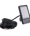 Electric Bike Brushless Motor Controller With TFT LCD Display 60V 500W 28A Metal Housing showing coiled cables