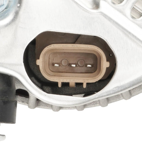 Close-up of 100 Amp Automotive Alternator For Lexus LS400 GS400 SC400 SC430 1998 To 2005 Replacement 12V 100A CW Rotation 6 Groove Pulley